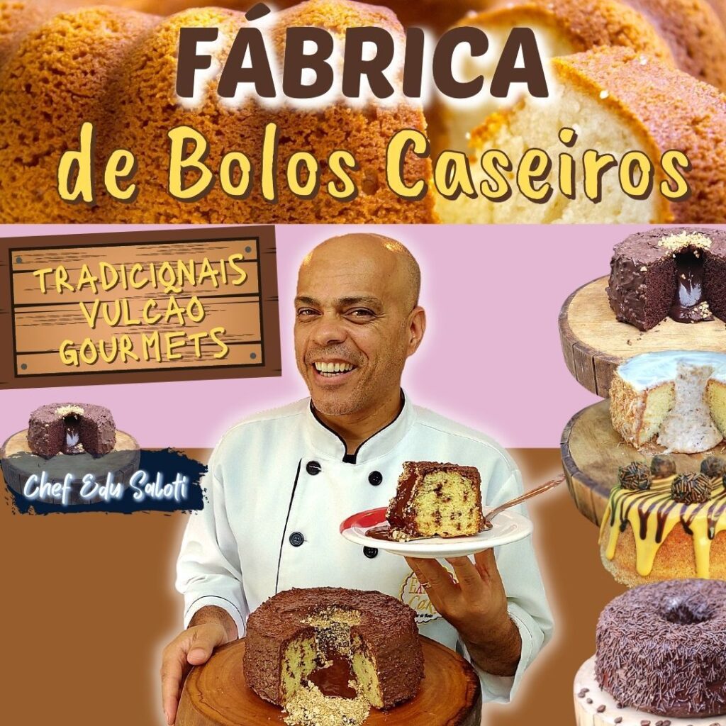 Curso Fábrica de Bolos Caseiros - Ganhe Dinheiro Vendendo Bolos Caseiros 