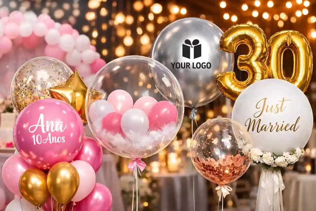 Lucrar com Balões Personalizados